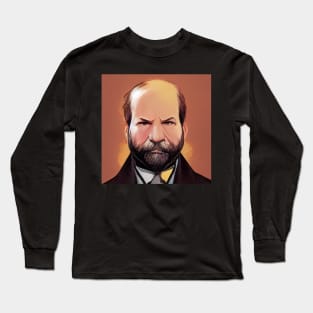 James A. Garfield | Comics style Long Sleeve T-Shirt